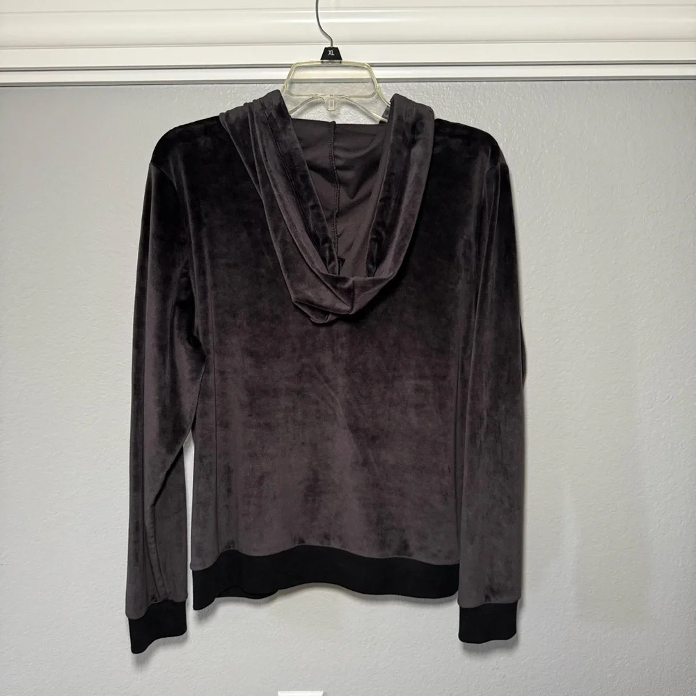 PINK Black Velvet Jacket Large - Picture 5 of 5